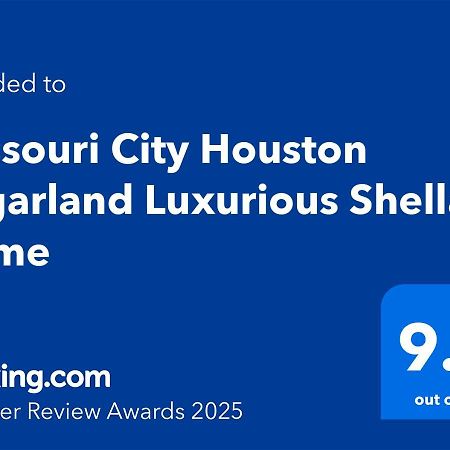 Missouri City Houston Sugarland Luxurious Shella Home Екстериор снимка
